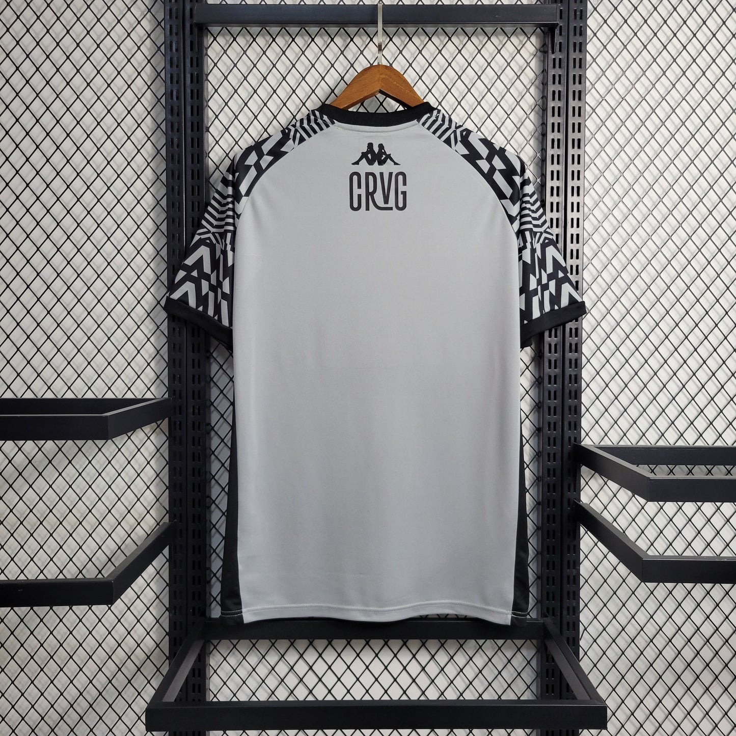 Camisola Vasco Treino 22/23 - Kappa Adepto Masculina - Cinza