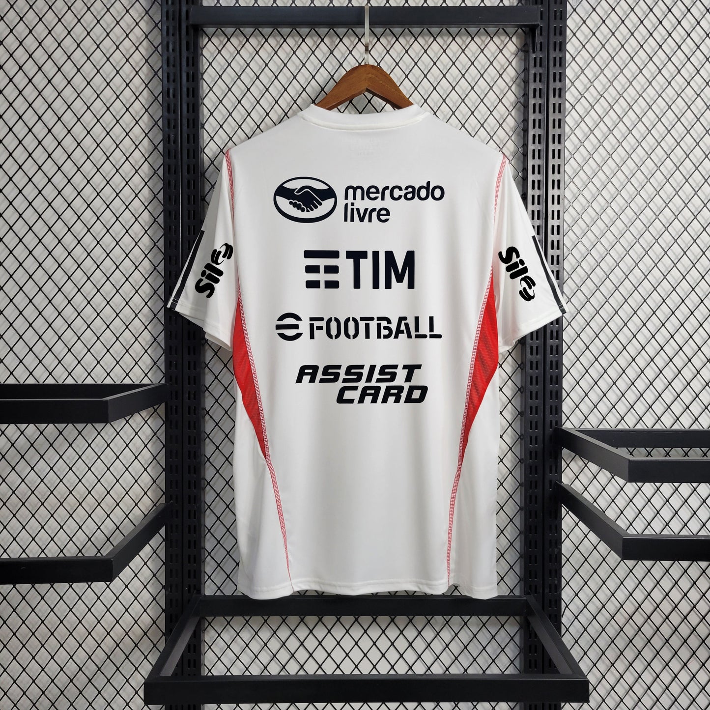 Camisola Flamengo Treino branca 23/24 - Full patrocínios