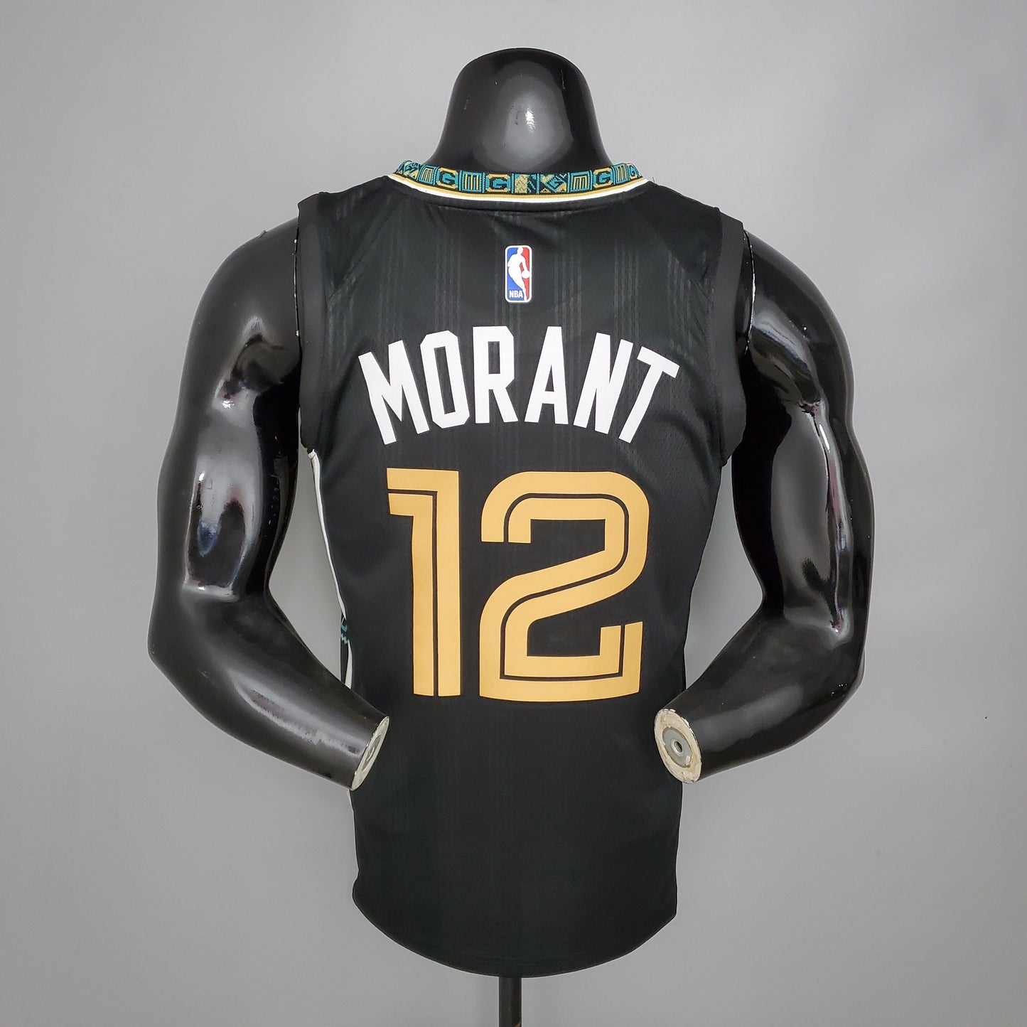 NBA Memphis Grizzlies #12 Morant Jersey - City Edition Black