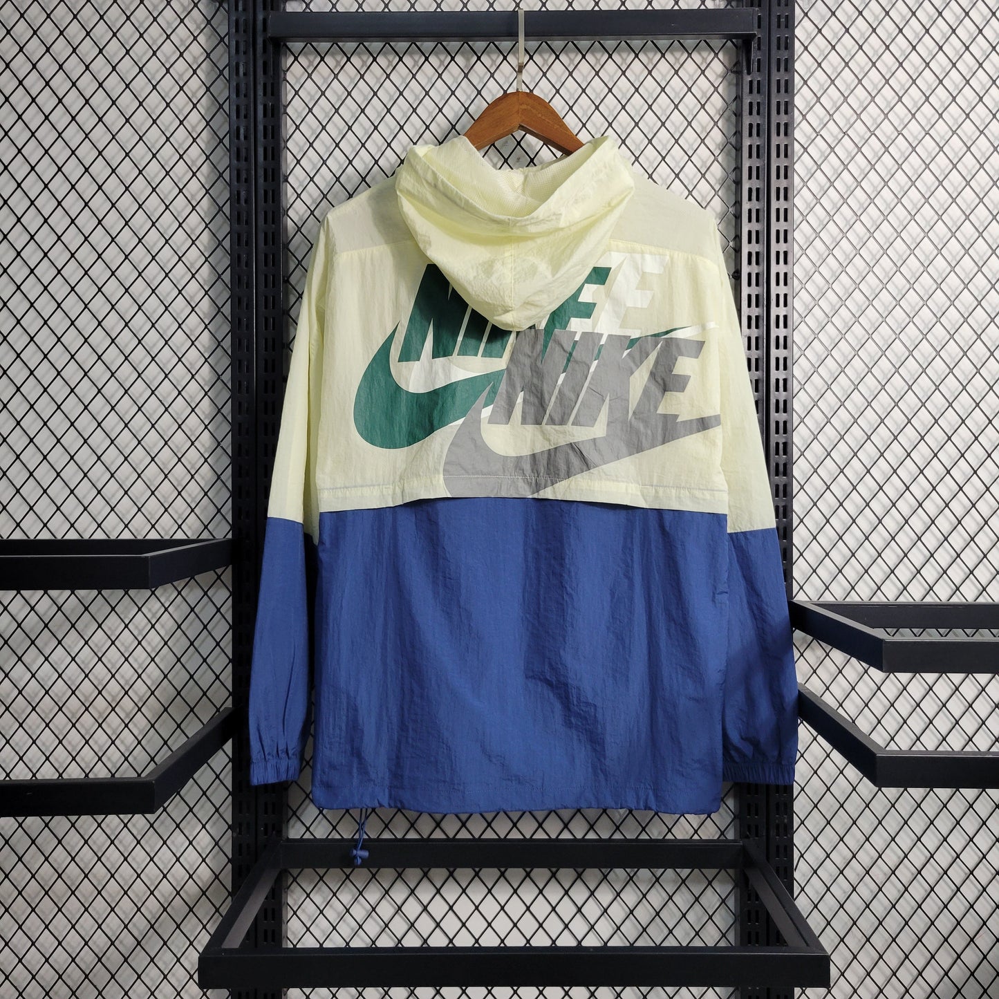 Corta Vento Nike 23/24 - Bege e Azul