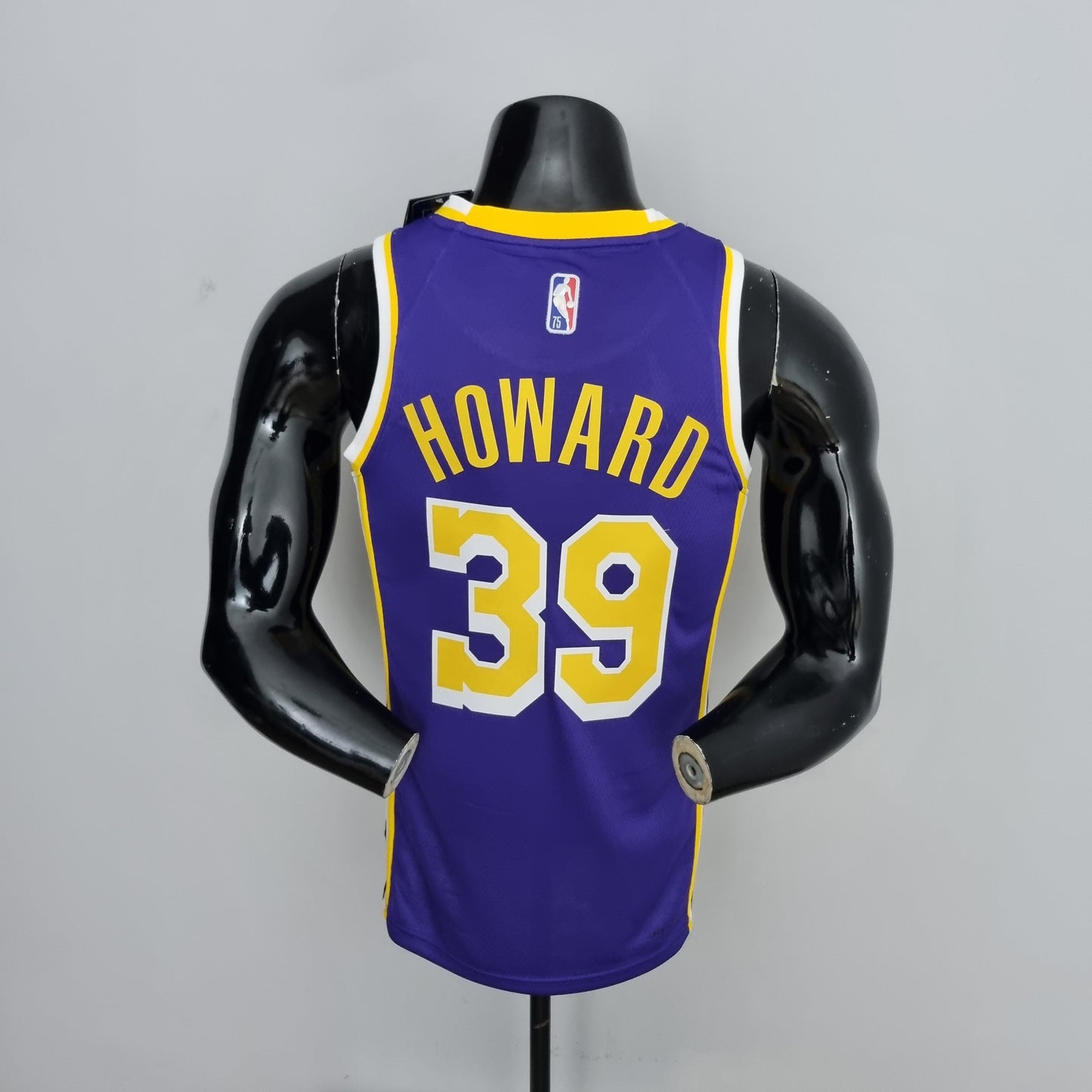 NBA Lakers Jersey #39 Howard Purple 75th Anniversary - 23/24