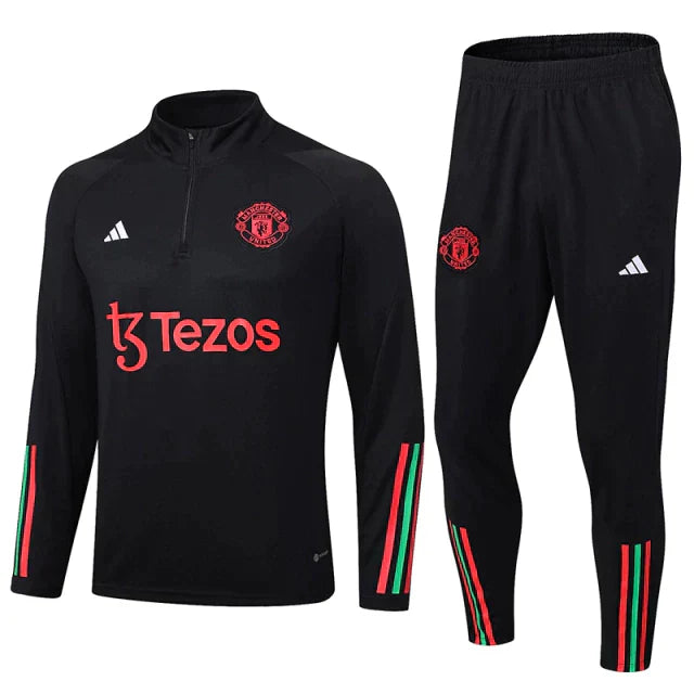 Fato de Treino Man United 2023 Preto