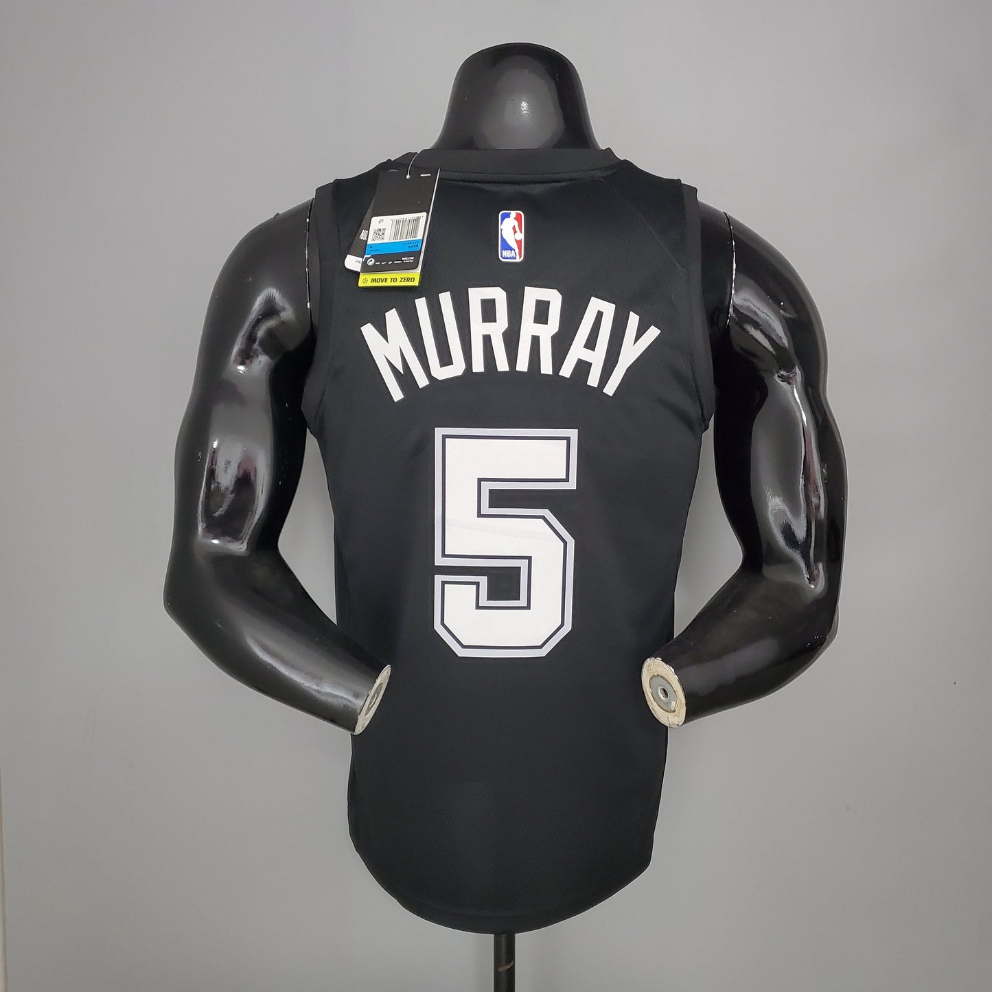 Camisola NBA San Antonio Spurs #5 Murray - City Edition Black
