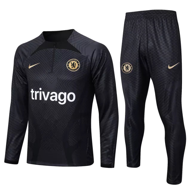 Fato de Treino do Chelsea 22/23 Preto