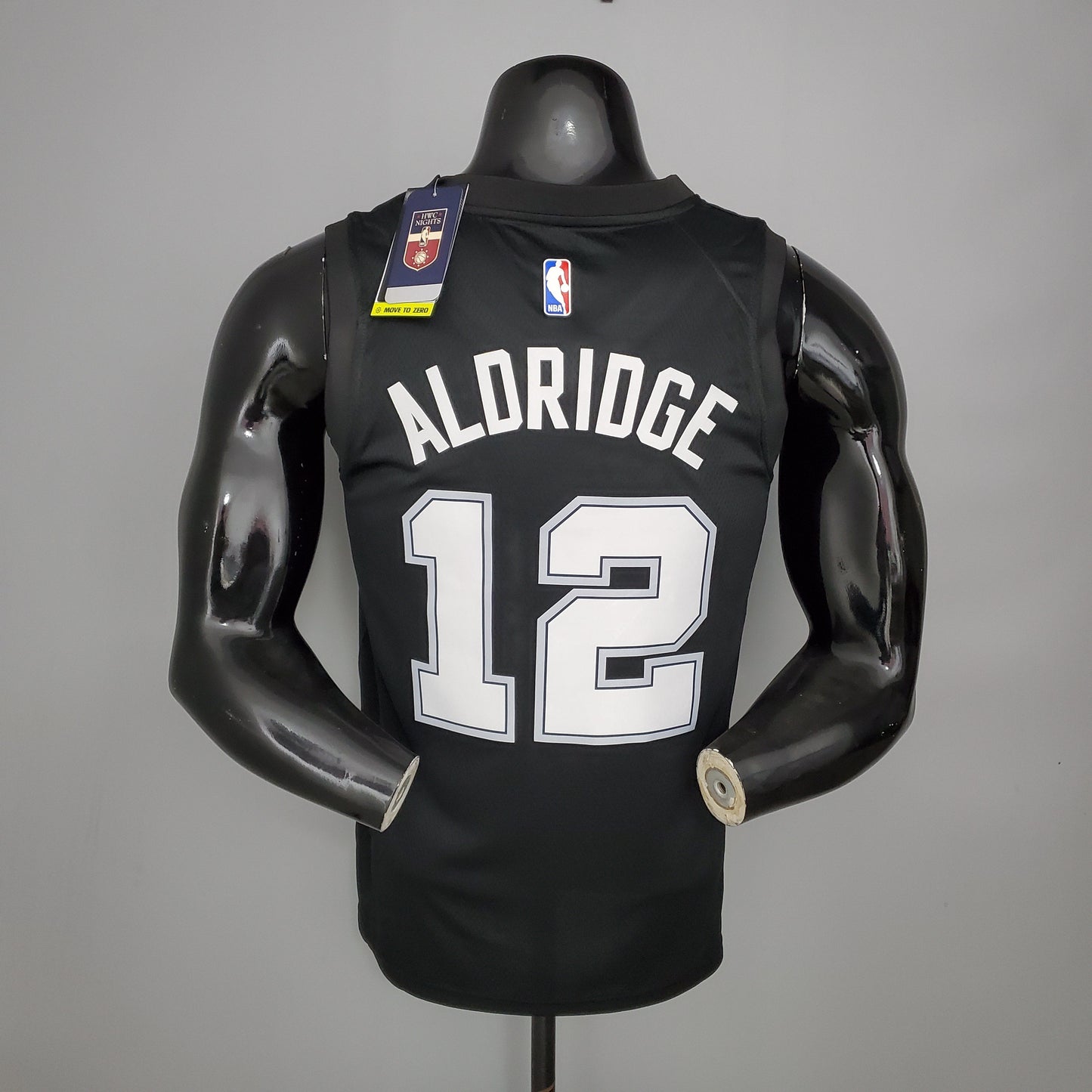 Camisola NBA San Antonio Spurs #12 Aldridge - City Edition Black