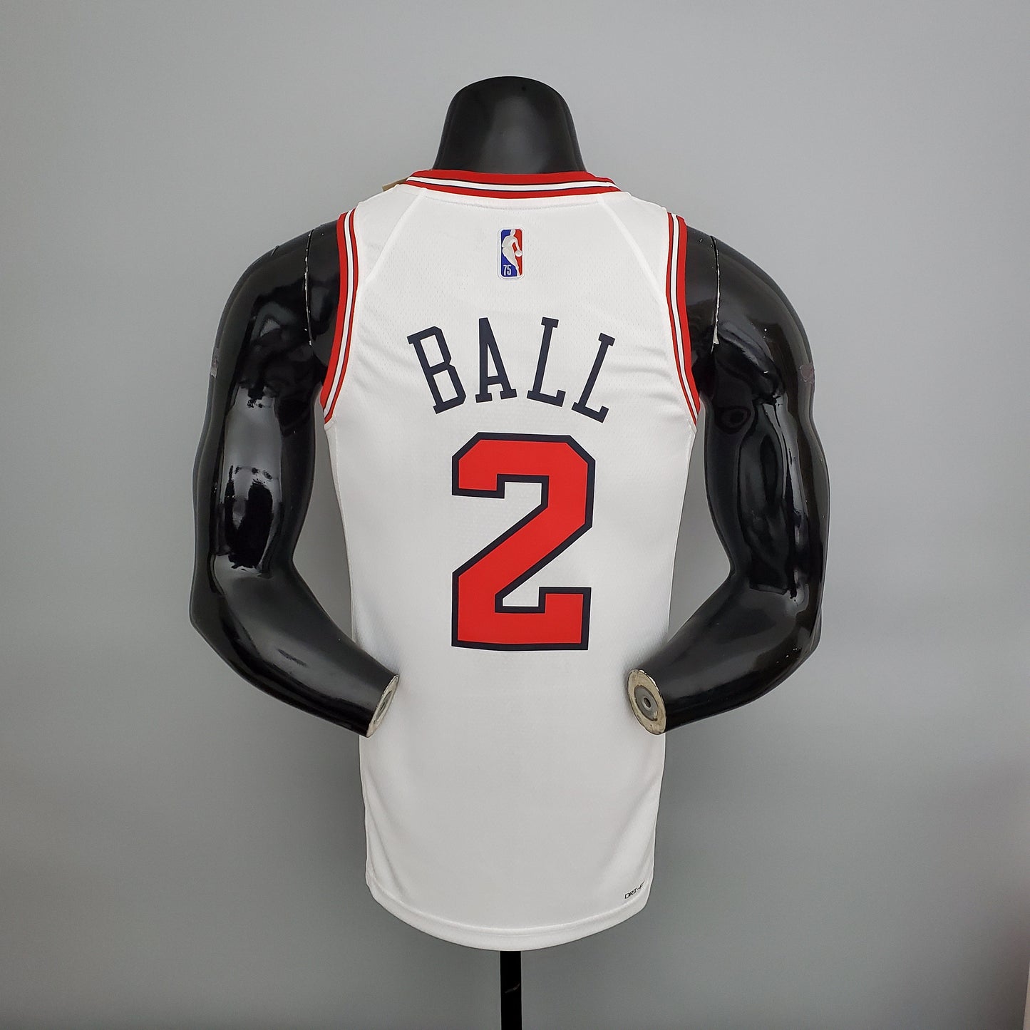 Camisola NBA Chicago Bulls #2 Ball - 75° Aniversário White
