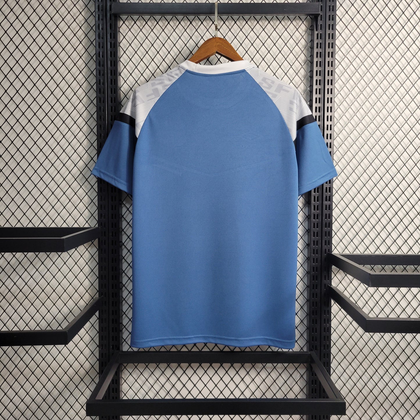 Camisola Santos Treino 23/24 - Umbro Adepto Masculina - Branca e Azul