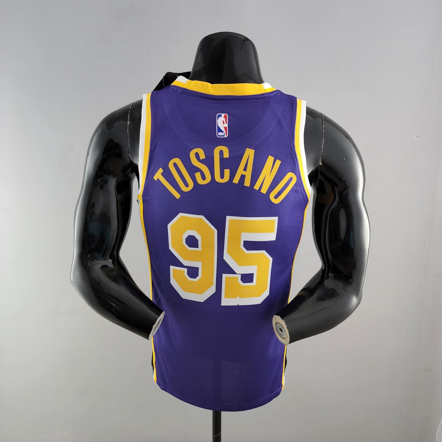 Camisola NBA Lakers #95 Toscano Roxa 75° Aniversário - 23/24