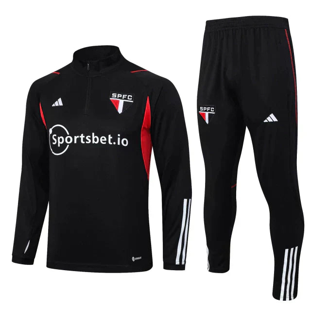 Fato de Treino São Paulo 2023 Preto