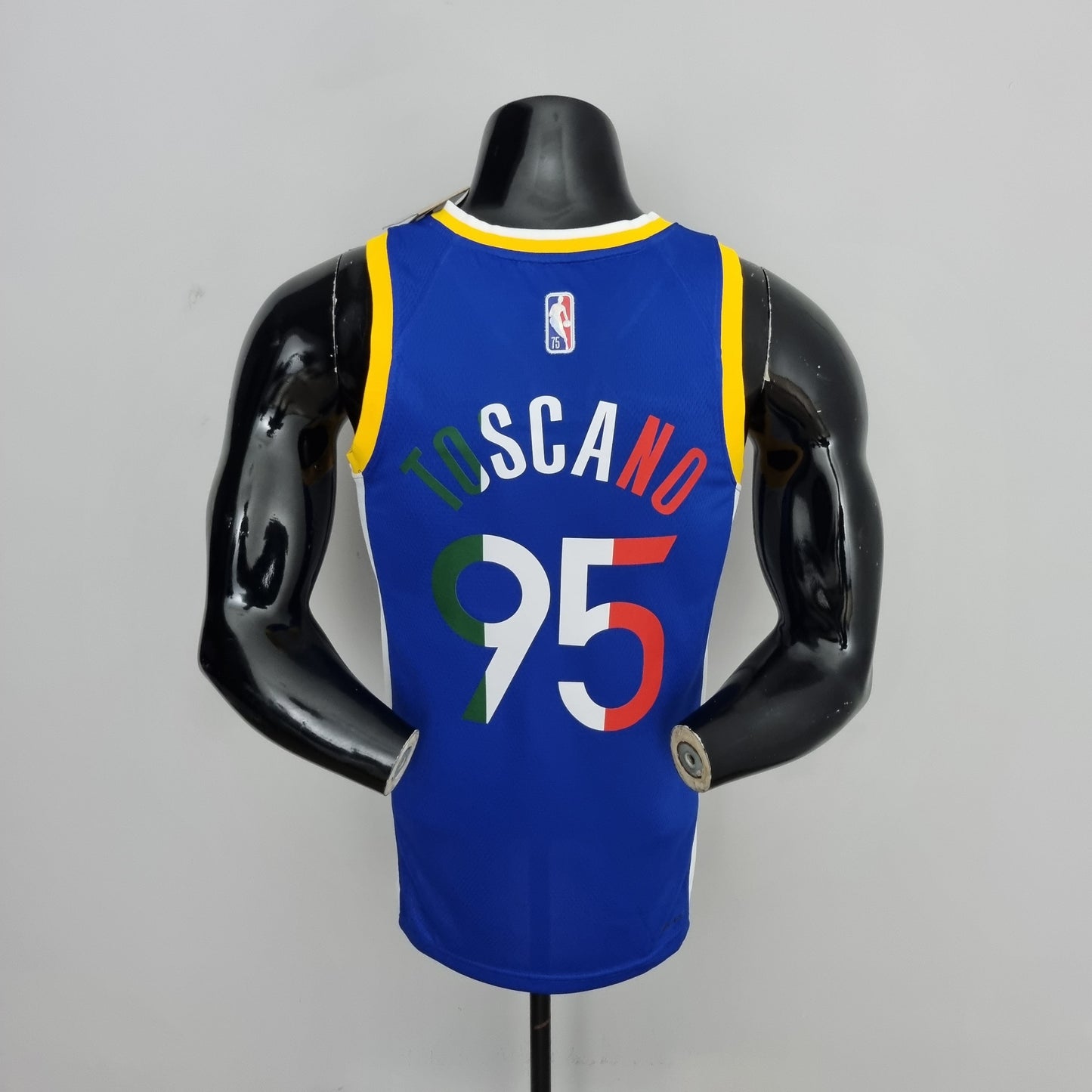 NBA Golden State Warriors #95 Toscano Jersey - Mexico Blue