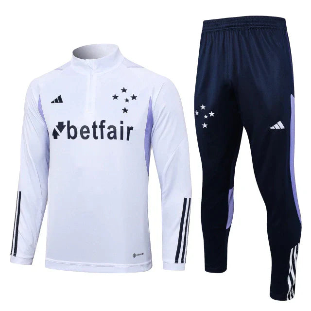 Fato de Treino Cruzeiro 2023 Branco