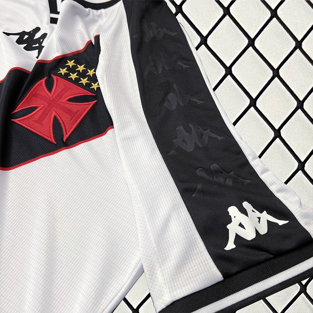 Vasco da Gama White Kappa 24/25 Shirt - Fan Version