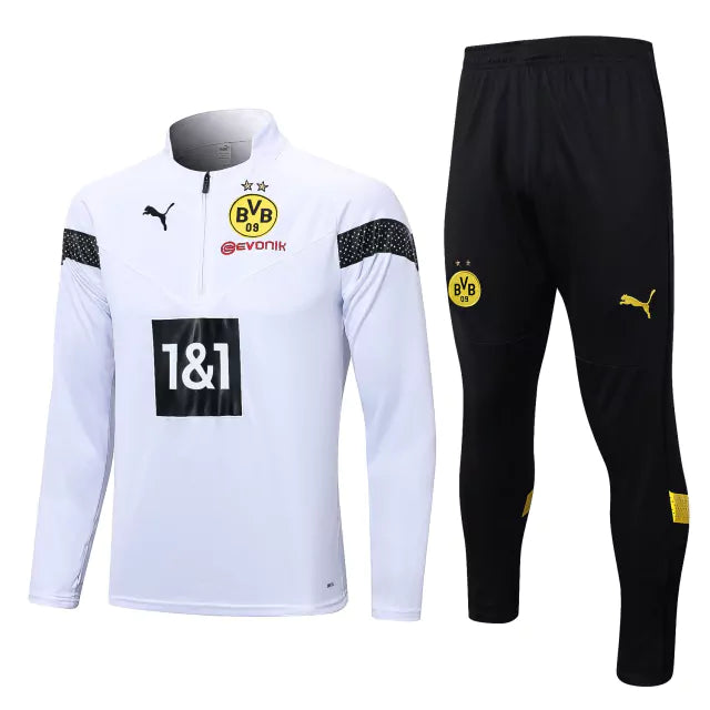 Fato de Treino do Dortmund 22/23 Branco