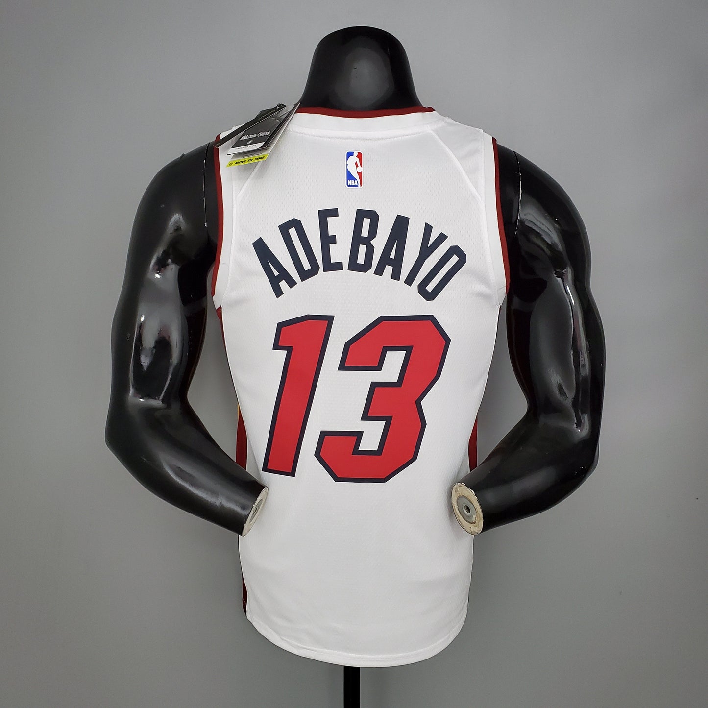 NBA Miami Heat Jersey #13 Adebayo - 75th Anniversary White