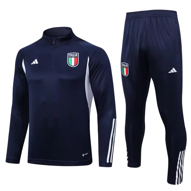 Fato de Treino Italia 23/24 Azul Safira