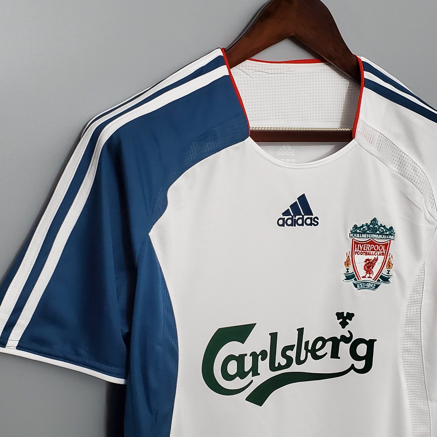 Camisola Liverpool Reserva 06/07 - Versão Retro