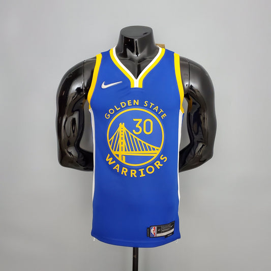 NBA Golden State Warriors #30 Curry Jersey - #2974 Blue