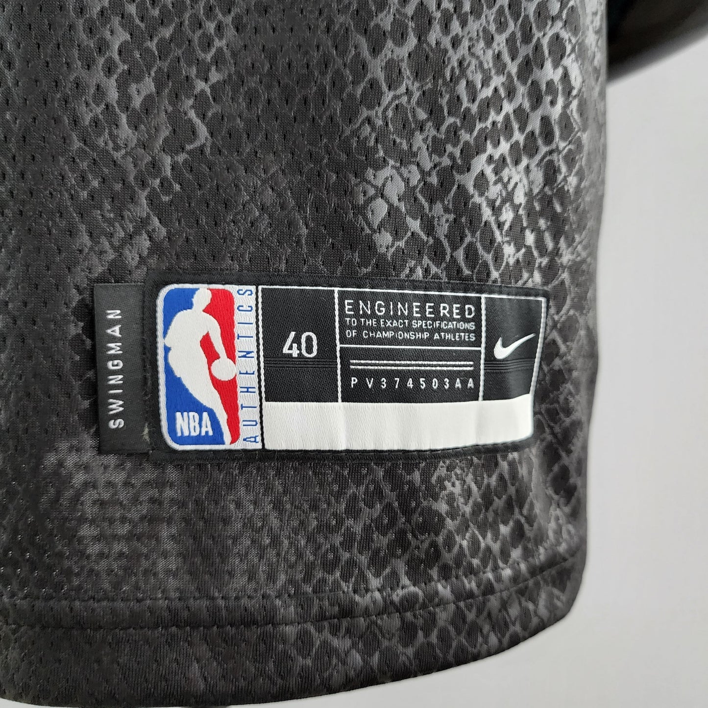 NBA Lakers #95 Toscano Black Jersey - 23/24