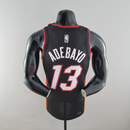 Camisola NBA Miami Heat #13 Adebayo - 75° Aniversário Black