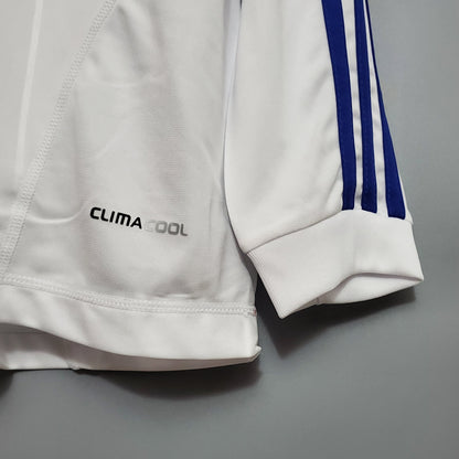 Camisola Real Madrid Titular 10/11 - Versão Retro Manga Comprida