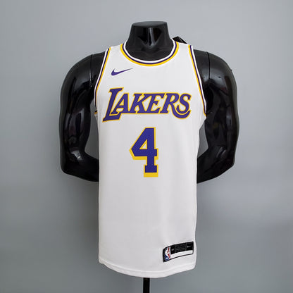 Camisola NBA Lakers #4 Rondo New Finals White - 23/24