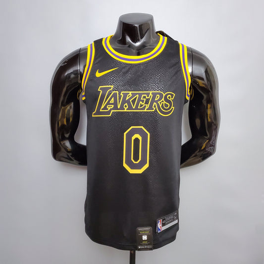 NBA Lakers #0 Kuzma NBA Finals Jersey Black - 23/24