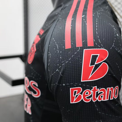 Camisola Benfica 24/25 Alternativa Preta - Versão Jogador - Lançamentos