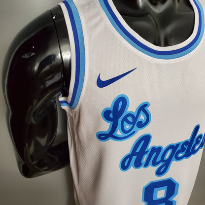 Camisola NBA Lakers #8 Bryant Retro Night White - 23/24