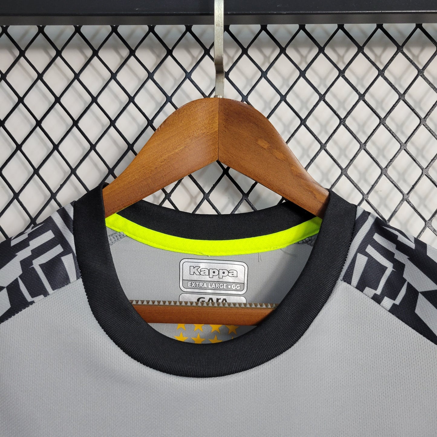 Camisola Vasco Treino 22/23 - Kappa Adepto Masculina - Cinza