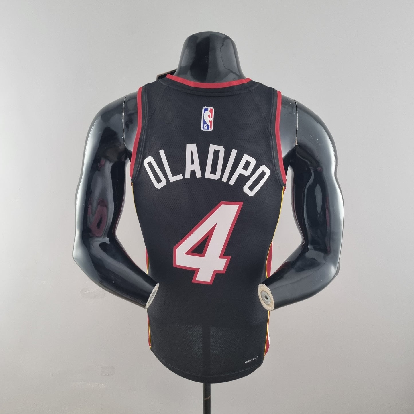 Camisola NBA Miami Heat #4 Oladipo - 75° Aniversário Black