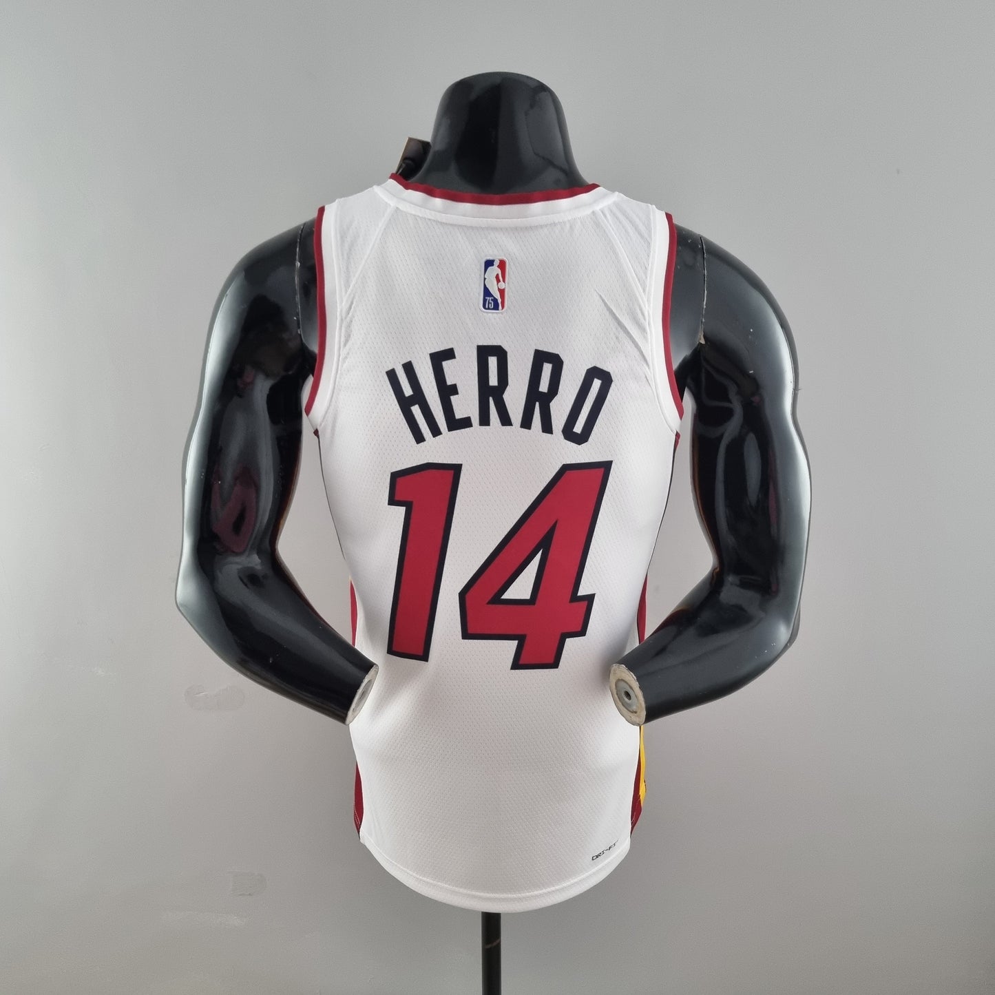 NBA Miami Heat #14 Herro Jersey - 75th Anniversary White
