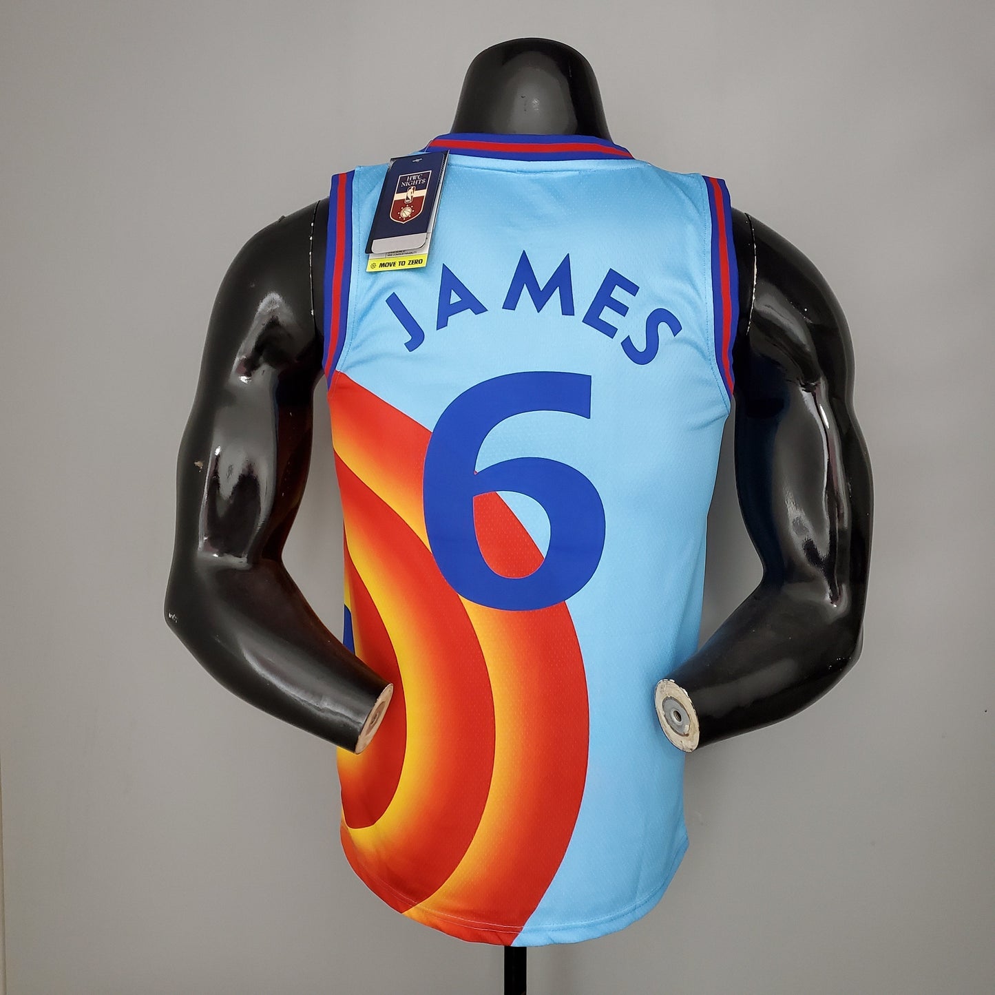 Camisola NBA Lakers #6 James Blue Slam Dunk - 23/24