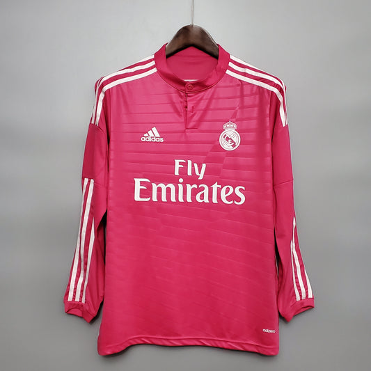 Camisola Real Madrid Reserva 14/15 - Versão Retro Manga Comprida