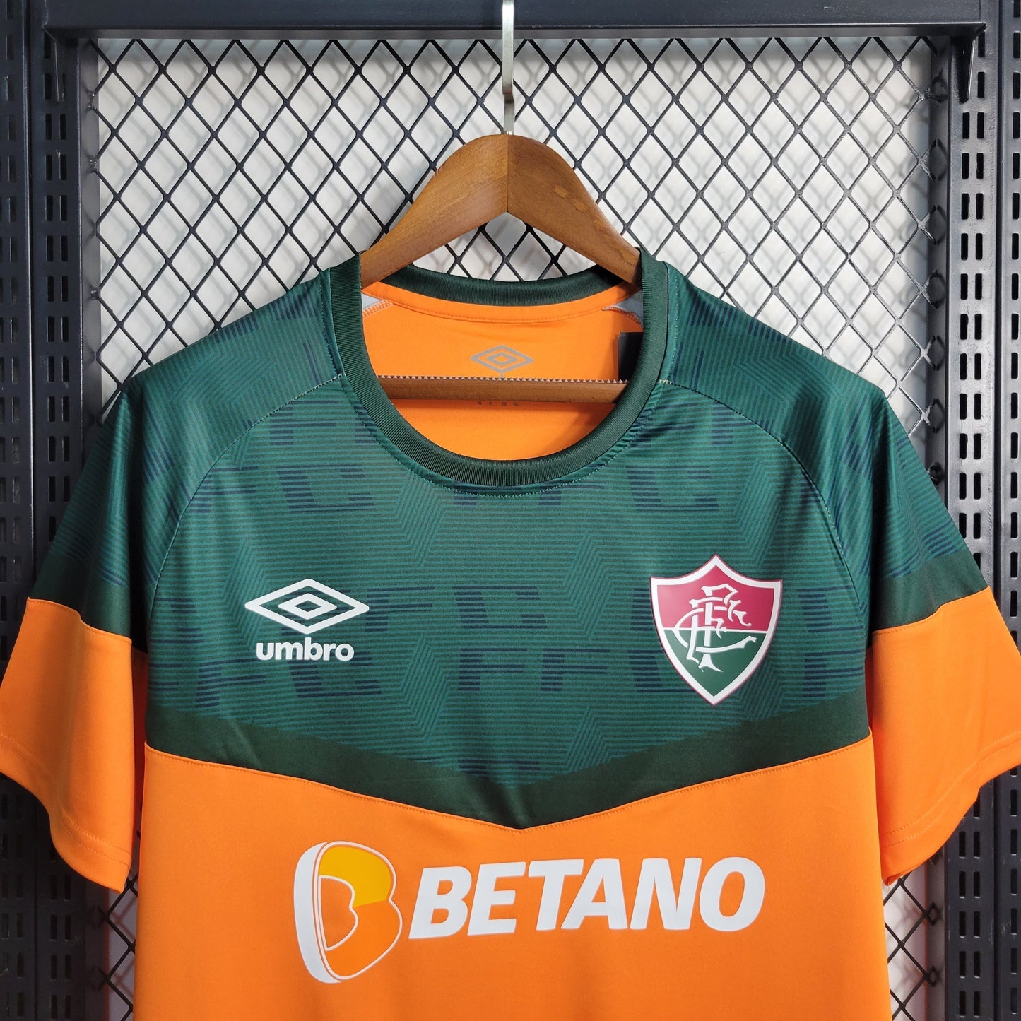 Camisola Fluminense Treino Laranja - 23/24