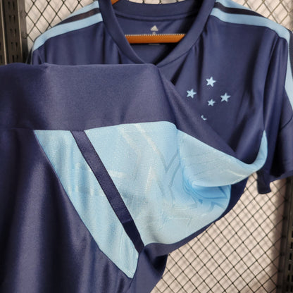 Camisola Cruzeiro Treino Azul 22/23 - Versão Adepto