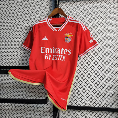 Benfica Home 23/24 Shirt - Adidas Fan Men's - Launch