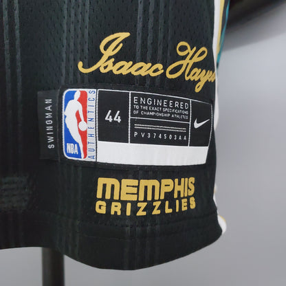 Camisola NBA Memphis Grizzlies #12 Morant - City Edition Black