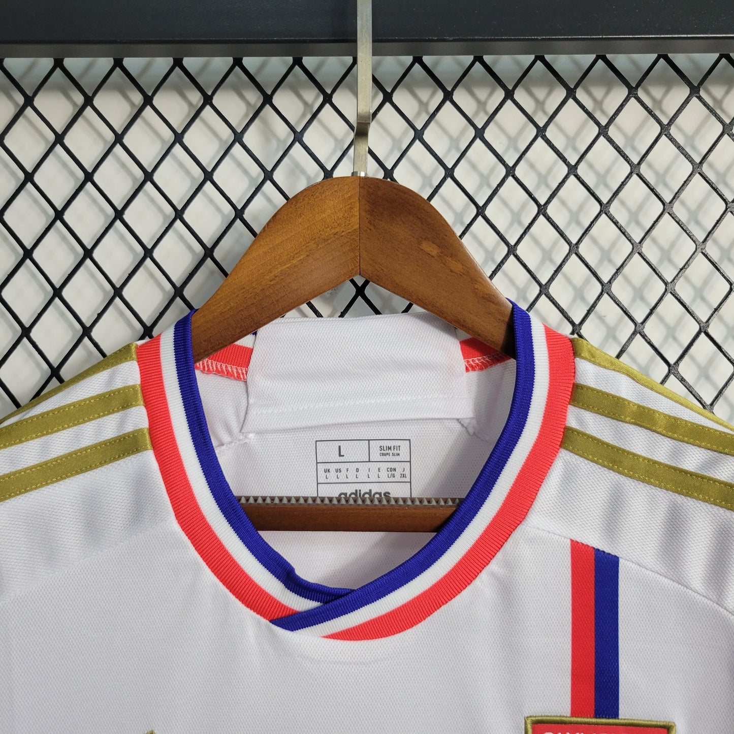 Lyon Home 23/24 Shirt - Adidas Fan Men's - Launch