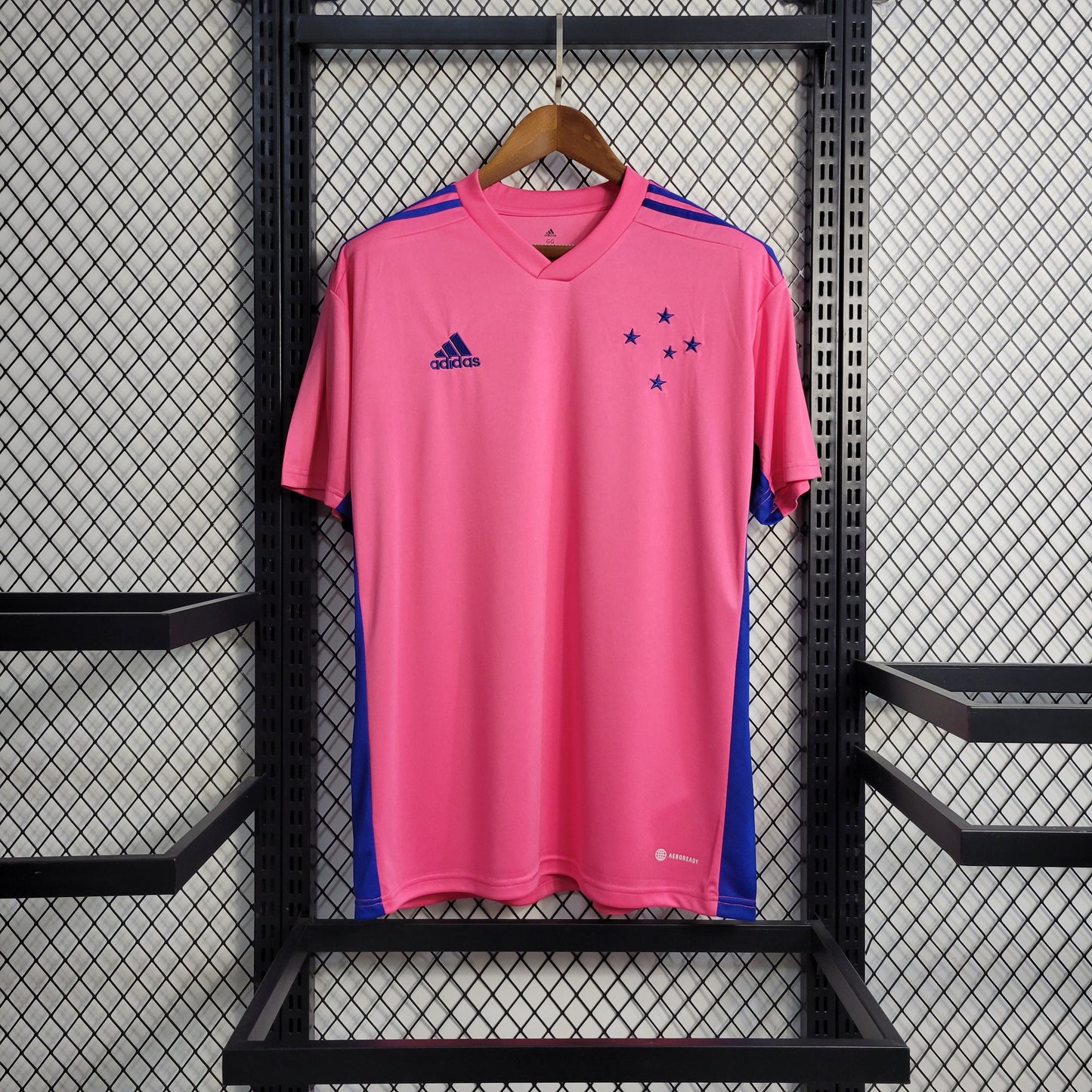 Camisola Cruzeiro Edição Especial Rosa 22/23 - Versão Adepto
