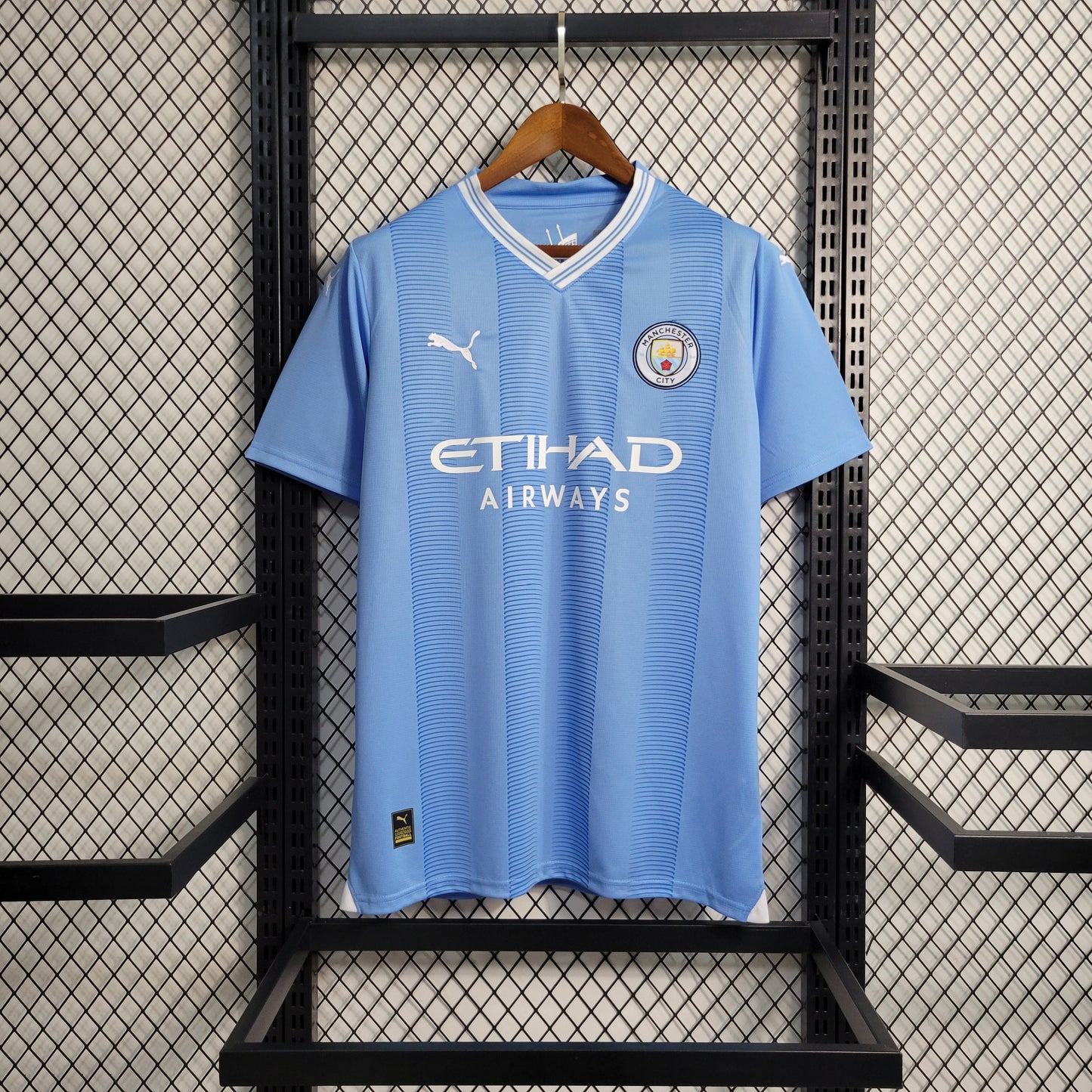Camisola Manchester City Home 23/24 - Puma Adepto Masculina