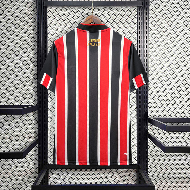 Camisola São Paulo Away New Balance 24/25 - Versão Adepto - Lançamento