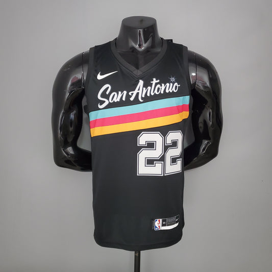 NBA San Antonio Spurs Jersey #22 Gay - City Edition Black