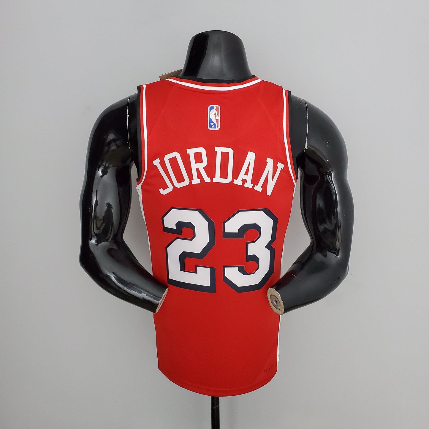 NBA Chicago Bulls #23 Jordan Jersey - 75th Anniversary Red