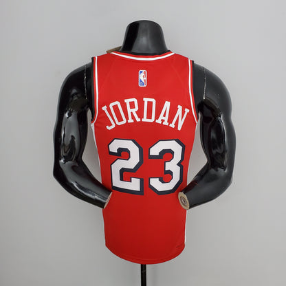 NBA Chicago Bulls #23 Jordan Jersey - 75th Anniversary Red