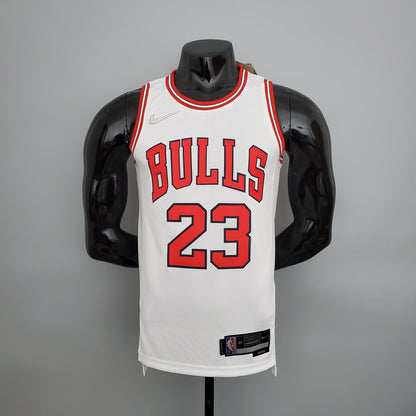 NBA Chicago Bulls #23 Jordan Jersey - 75th Anniversary White