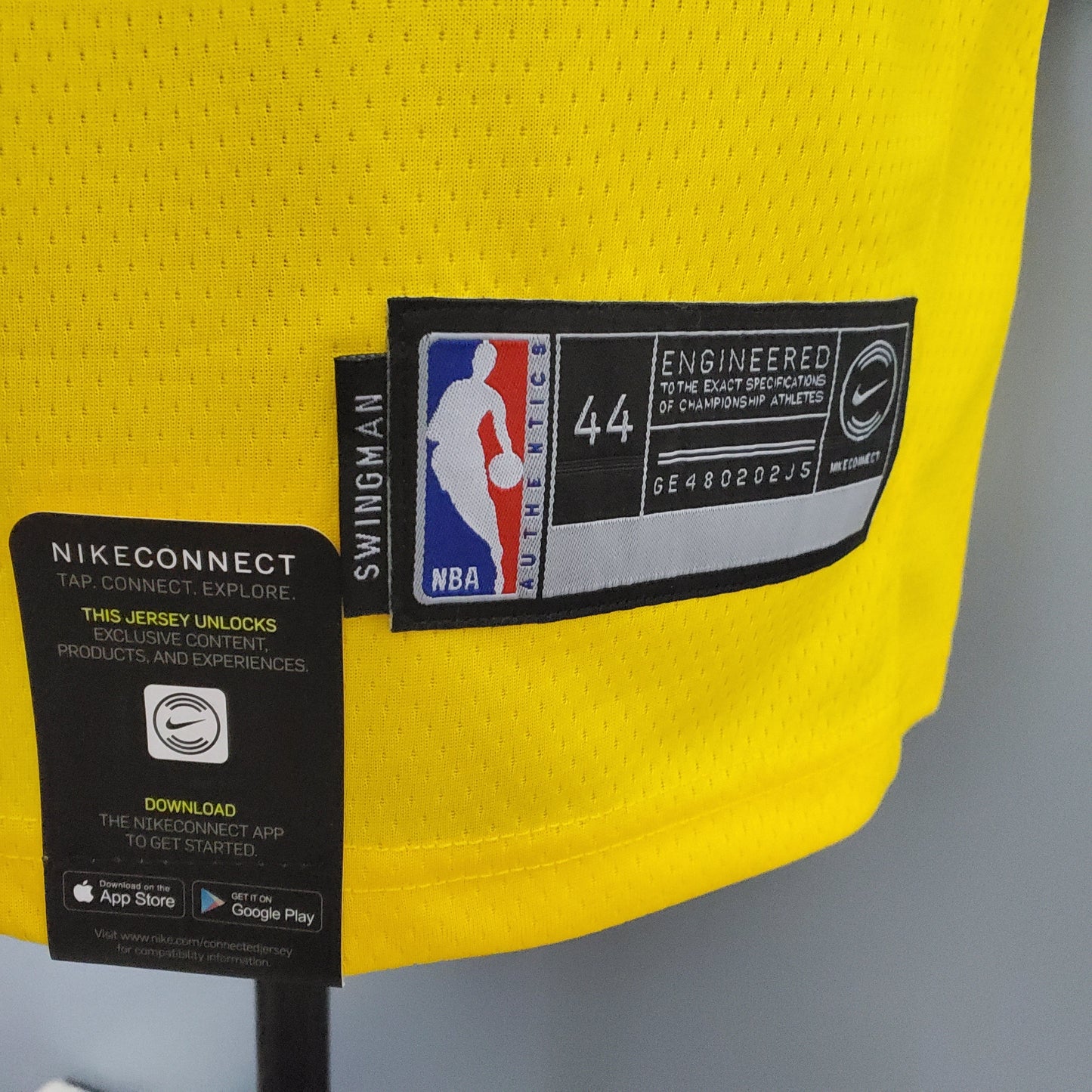 NBA Lakers #3 Davis Commemorative Yellow Jersey - 23/24