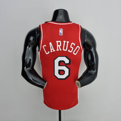 Camisola NBA Chicago Bulls #6 Caruso - 75° Aniversário Red