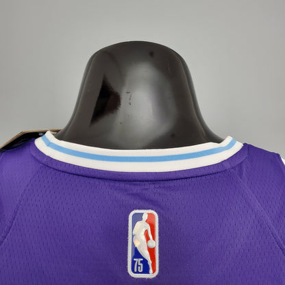 NBA Lakers #8 Bryant City Edition Purple Jersey - 23/24