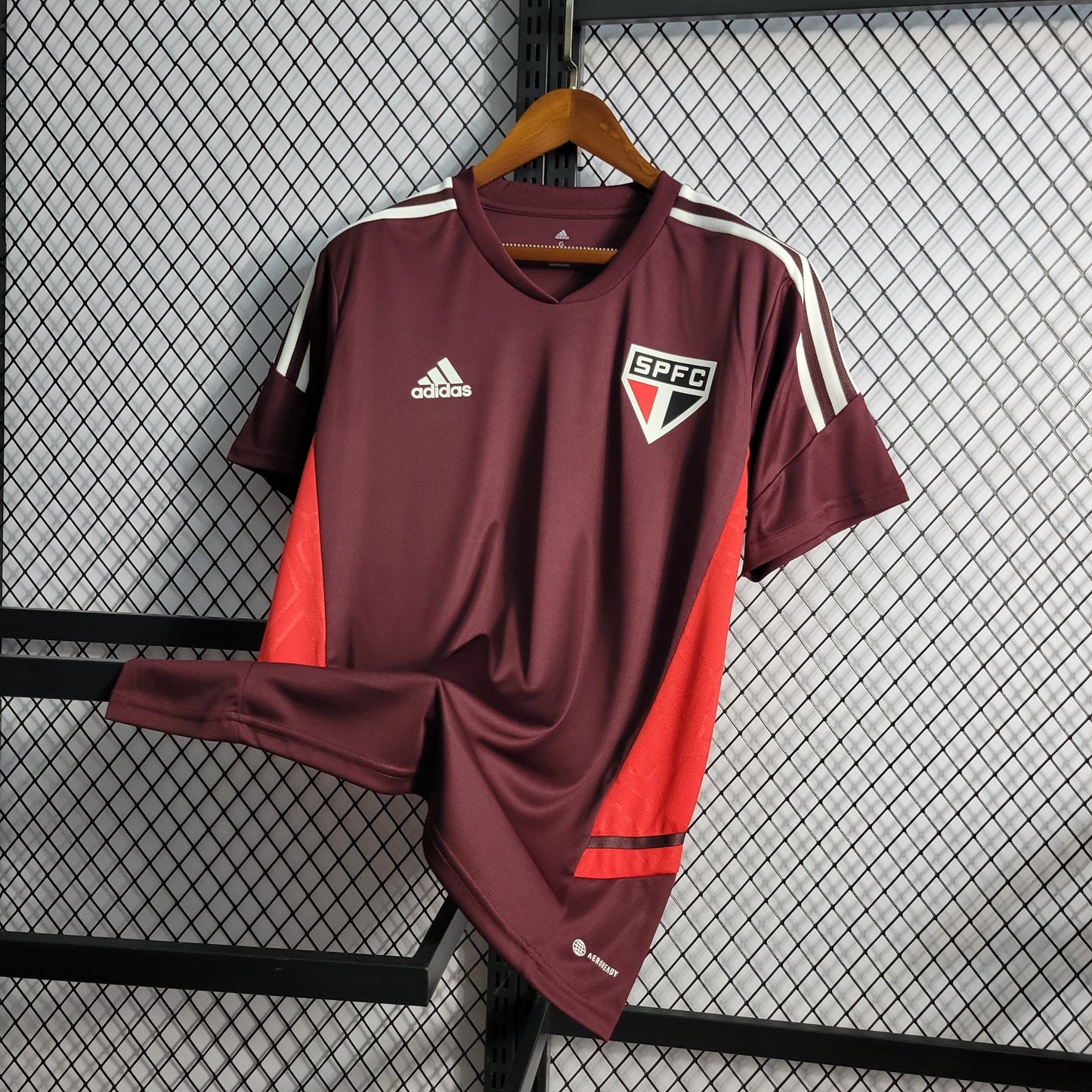 Camisola São Paulo Treino 22/23 - Adidas Adepto Masculina