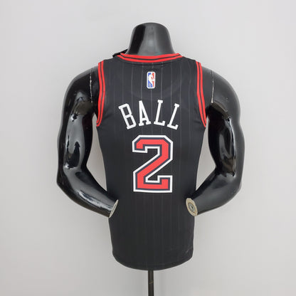 NBA Chicago Bulls #2 Ball Jersey - Flyers Black